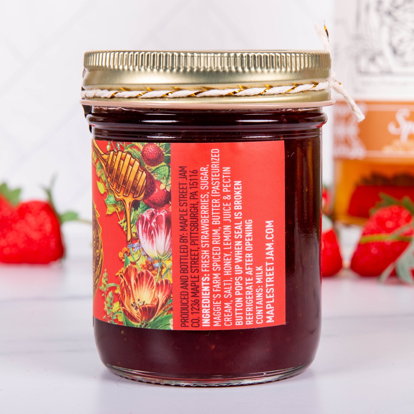 HoneyRum Strawberry Jam